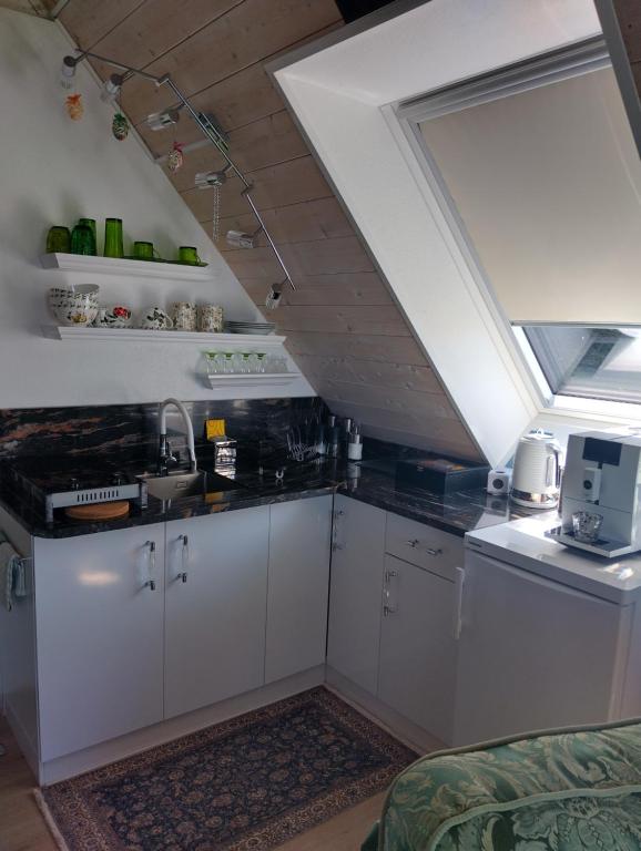 Kuchyň nebo kuchyňský kout v ubytování Haus "Guck - ins - Tal"