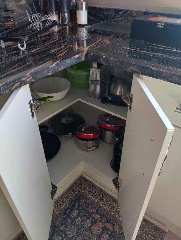 Kuchyň nebo kuchyňský kout v ubytování Haus "Guck - ins - Tal"