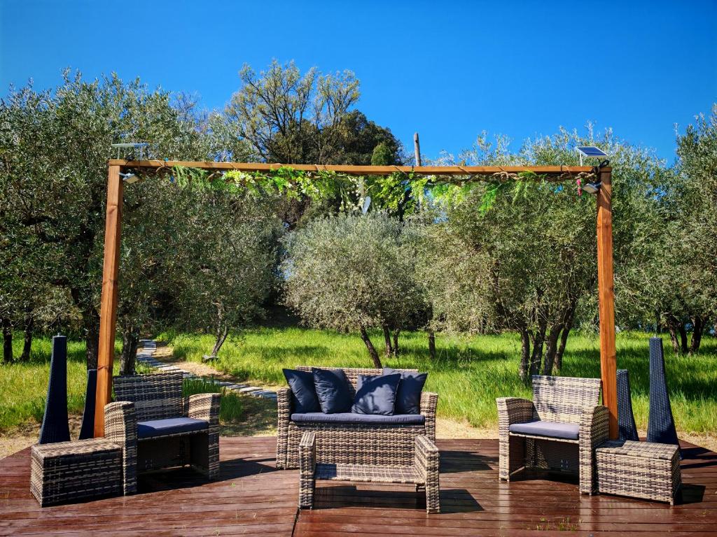 Ogród w obiekcie Il Leccio - casa toscana il fienile