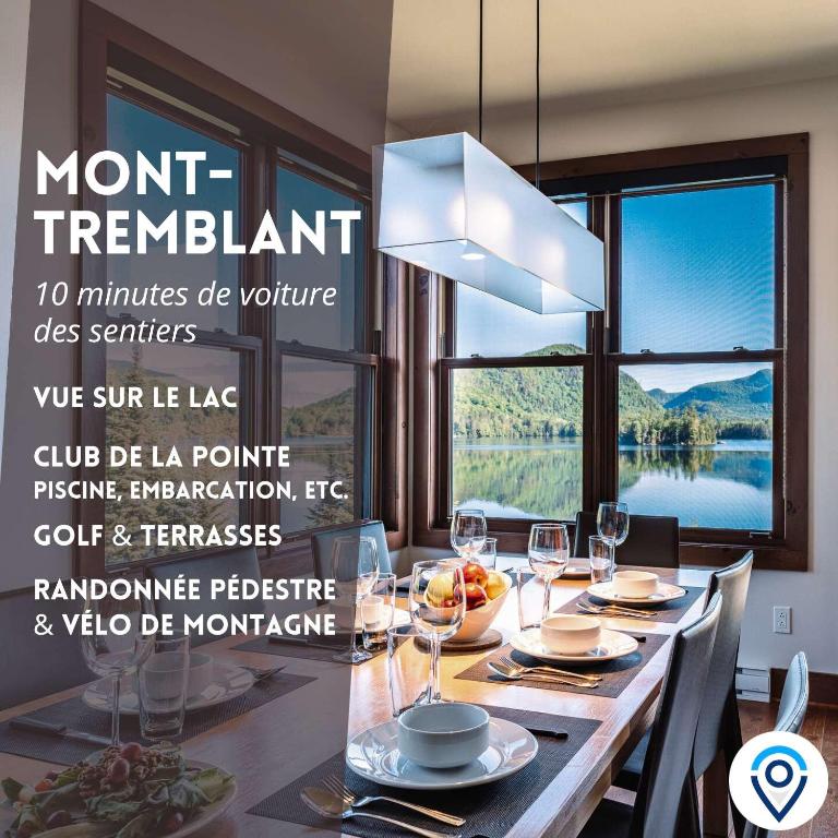 Fotografie z fotogalerie ubytování Lakefront, Mountain View - 3 Bedrooms Resort Suite v destinaci Lac-Superieur