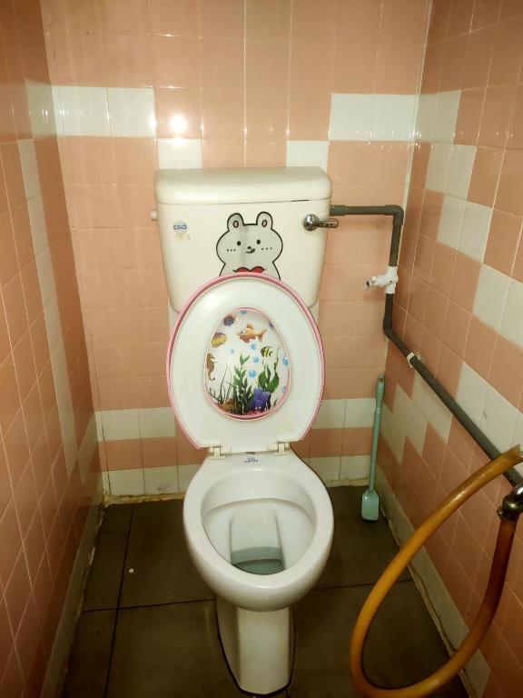 Koupelna v ubytování Taman Tinah Homestay