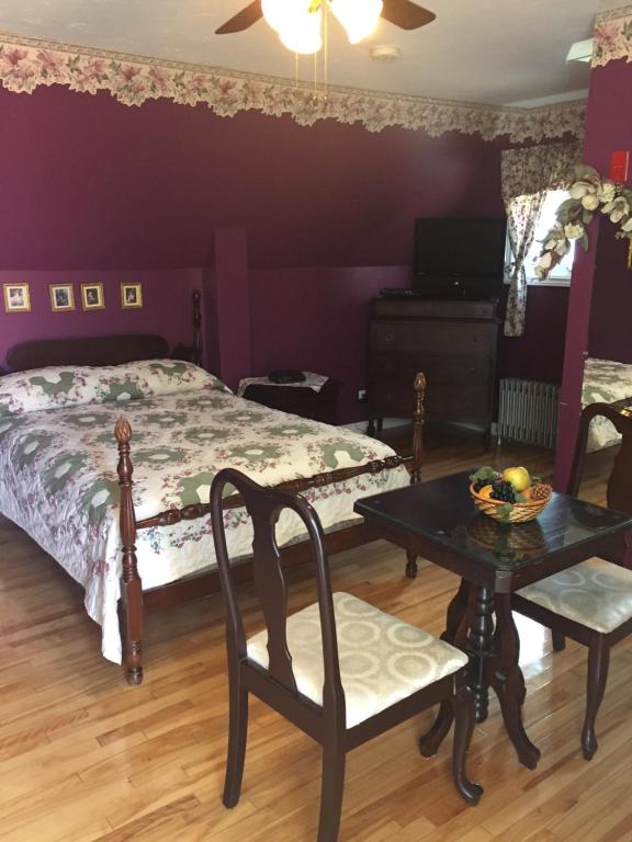 Postel nebo postele na pokoji v ubytování Le Gîte De La Sagouine
