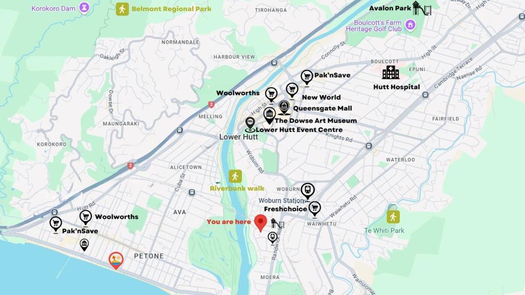 MKM Villa - Cozy House in Central Lower Hutt - Resim 15