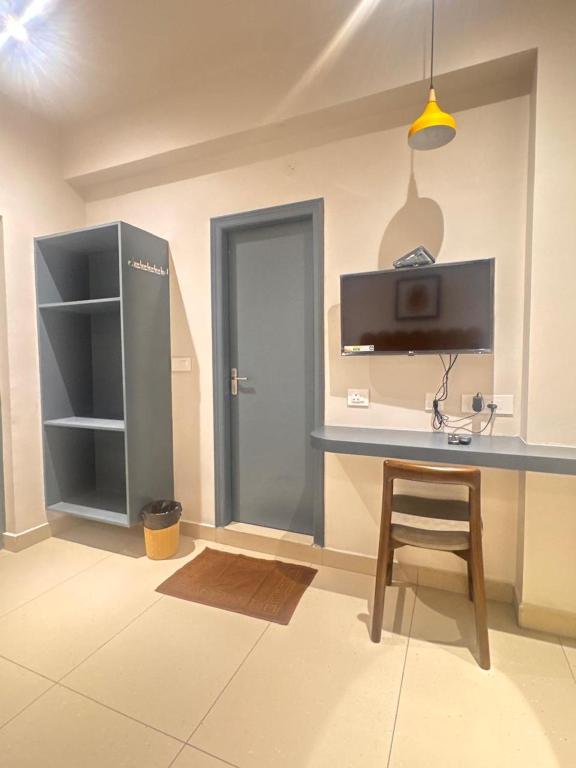 Kuchyň nebo kuchyňský kout v ubytování Bluestone 2