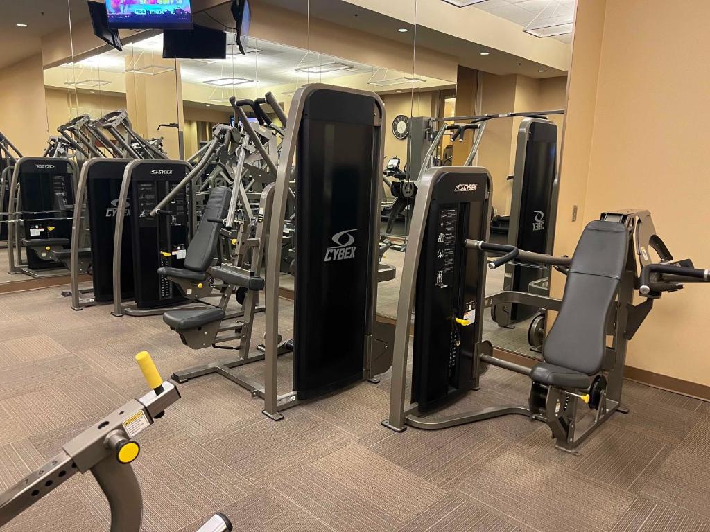 Fitness centrum a/nebo fitness zařízení v ubytování MGM Signature Tower 1 - No Resort Fee