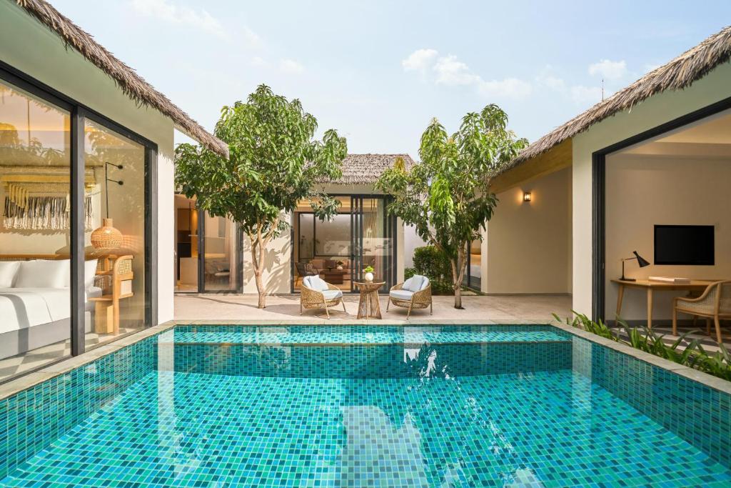 Biệt Thự Có Vườn Và Hồ Bơi - 1 Phòng Ngủ