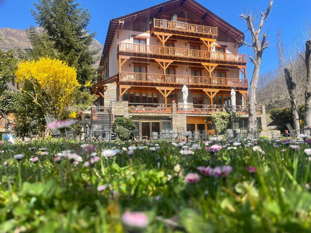 Zahrada ubytování Hotel Estanys Blaus