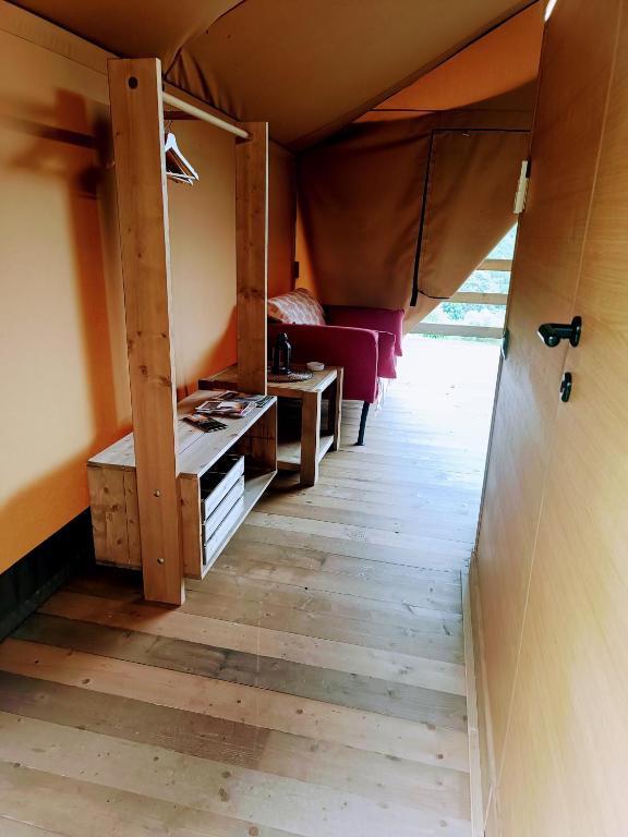 Krevet ili kreveti u jedinici u okviru objekta Glamping Podere Poggiagrilli