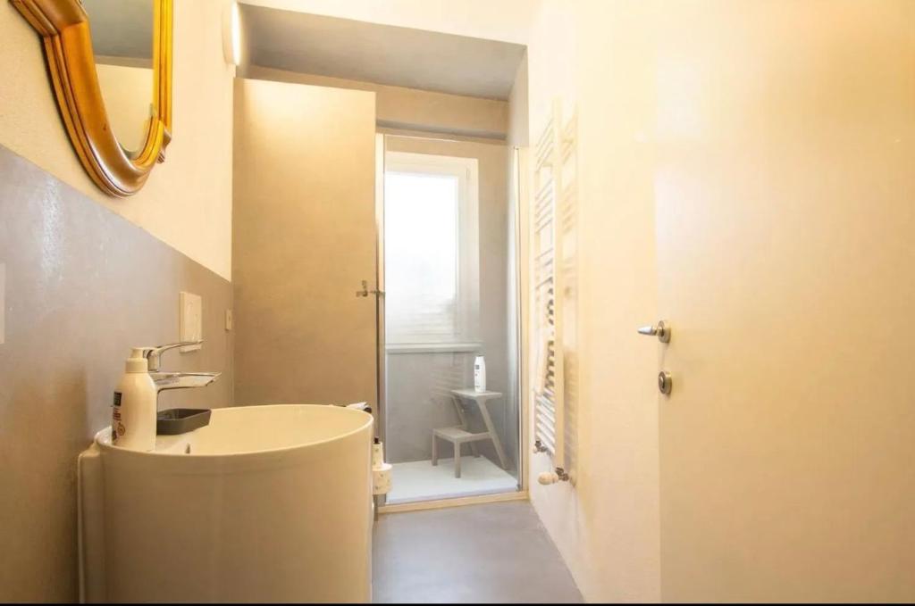 Koupelna v ubytování B&B Relax Rooms - Villa Segala