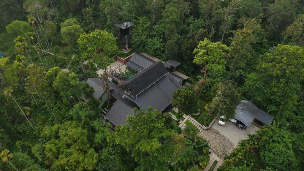 Ptičja perspektiva nastanitve SylVan Resort
