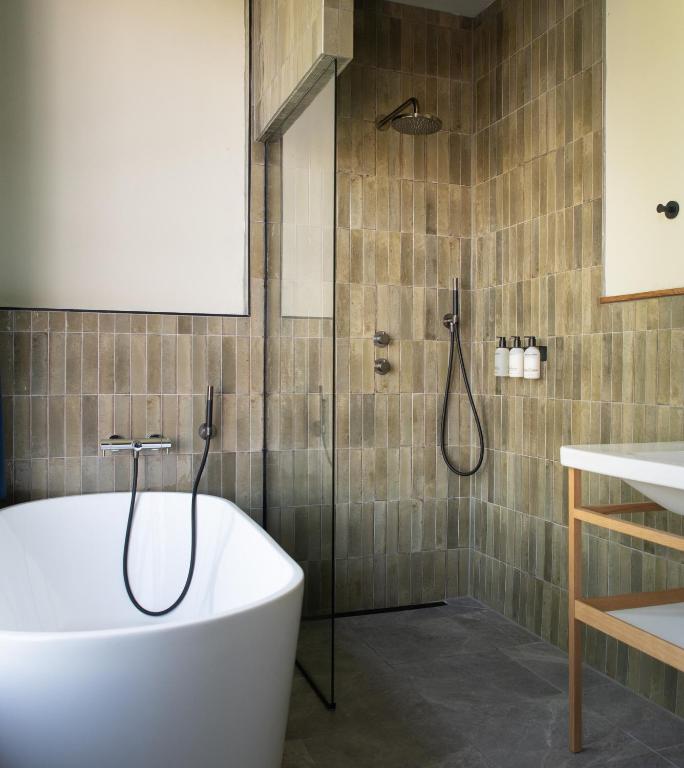 Koupelna v ubytování Anne&Max Boutique Hotel
