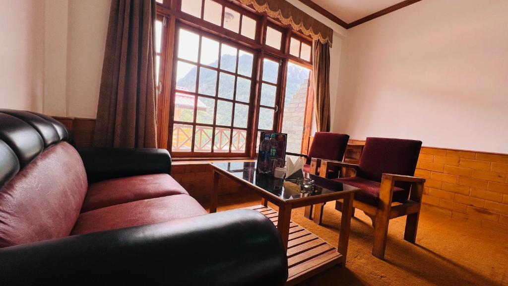 Istumisnurk majutusasutuses Sita Hotel & Cottage, Manali - A Boutique Wellness Hotel