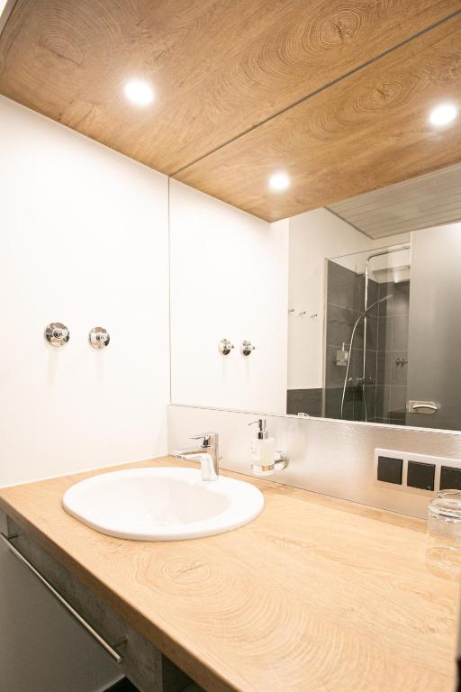 Kúpeľňa v ubytovaní Das Reinisch Just Rooms