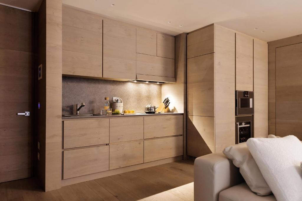 A seating area at Campiglio WOOD