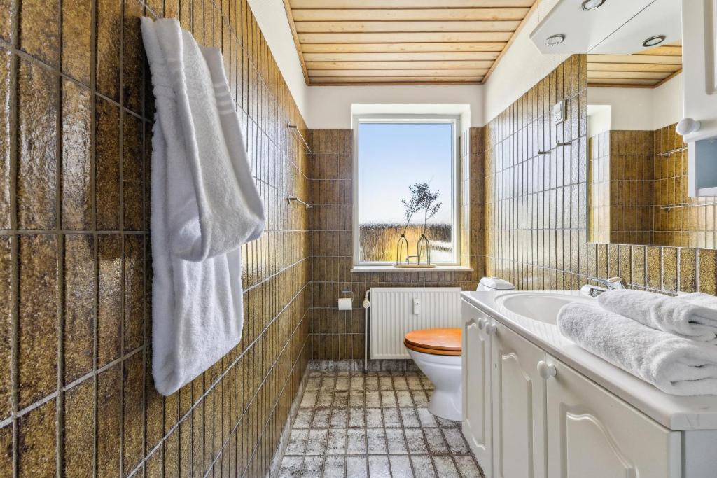 Koupelna v ubytování Hotel Ringkøbing