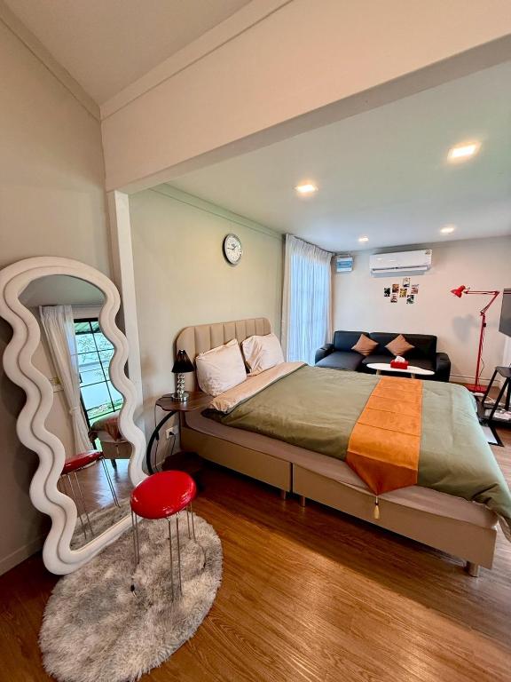 D Glamor Hotel Phutthamonthon Sai 1 ,Southern Bus Terminal, Bangkok - Resim 10