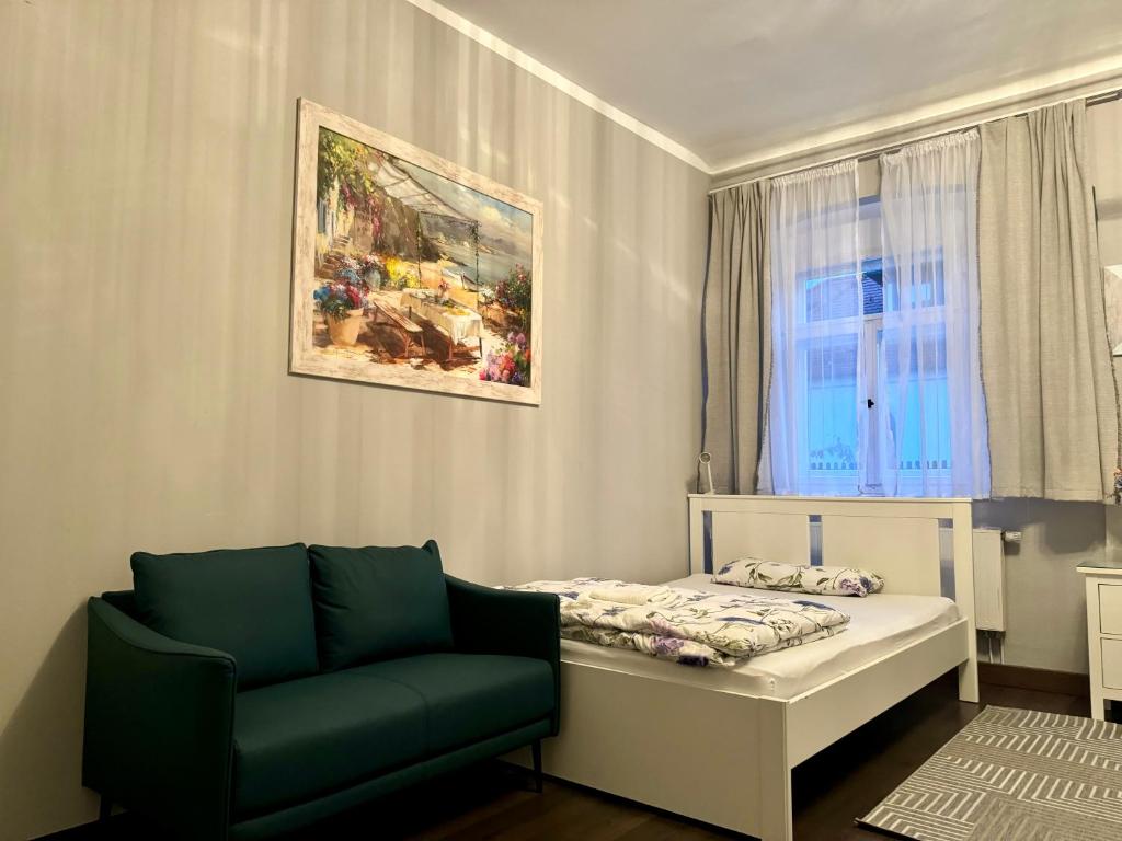 Posezení v ubytování Apartments Oschatz