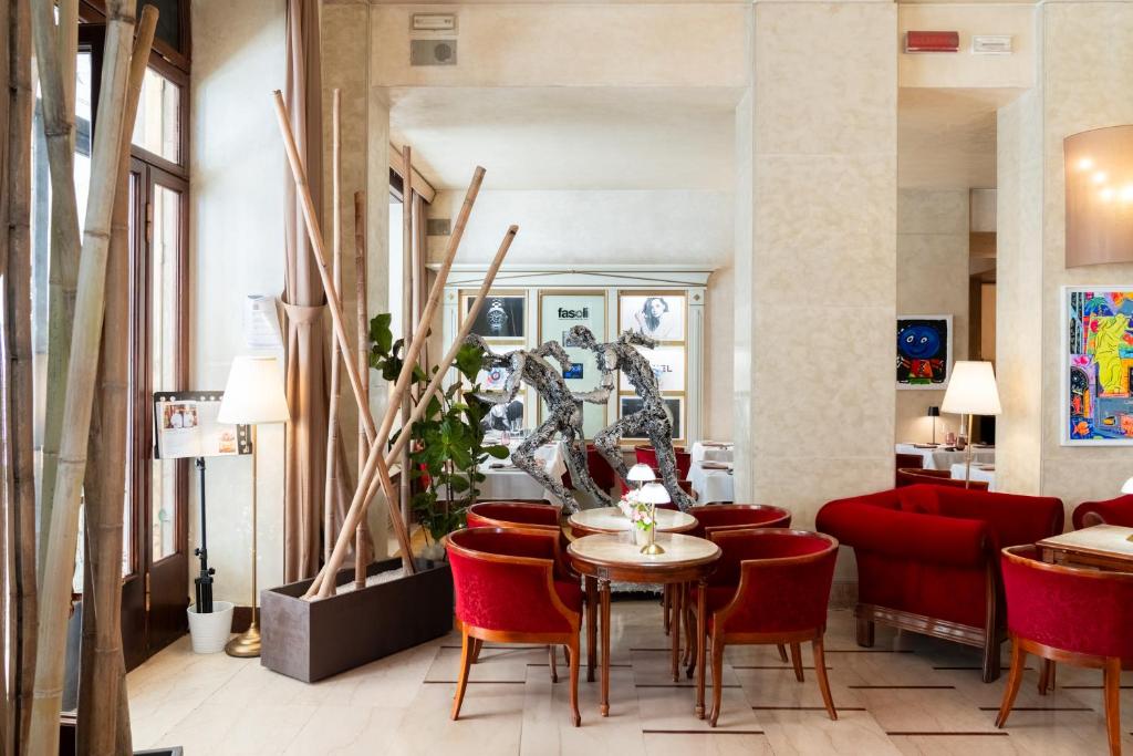 Posezení v ubytování Hotel Vittoria