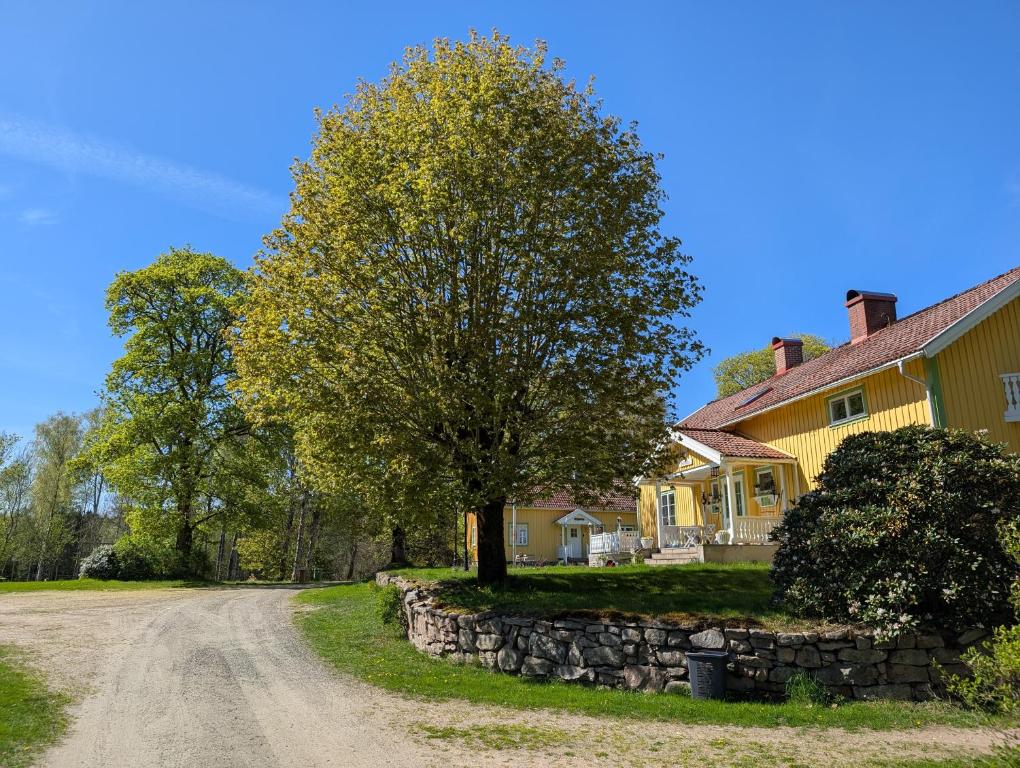 Zahrada ubytování Sotanäs Huldas