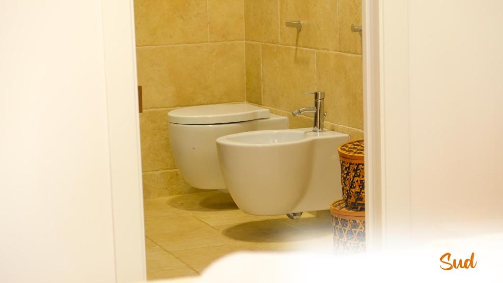 Koupelna v ubytování Le Dimore - Charme Rooms