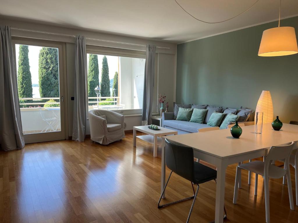 Posezení v ubytování Residence Perlago