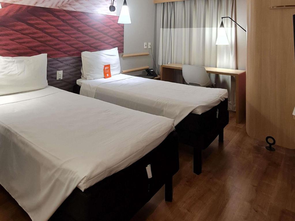 Postel nebo postele na pokoji v ubytování ibis Juazeiro do Norte