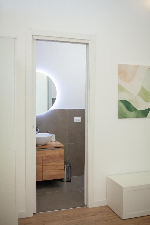 Postel nebo postele na pokoji v ubytování Casa Tonì