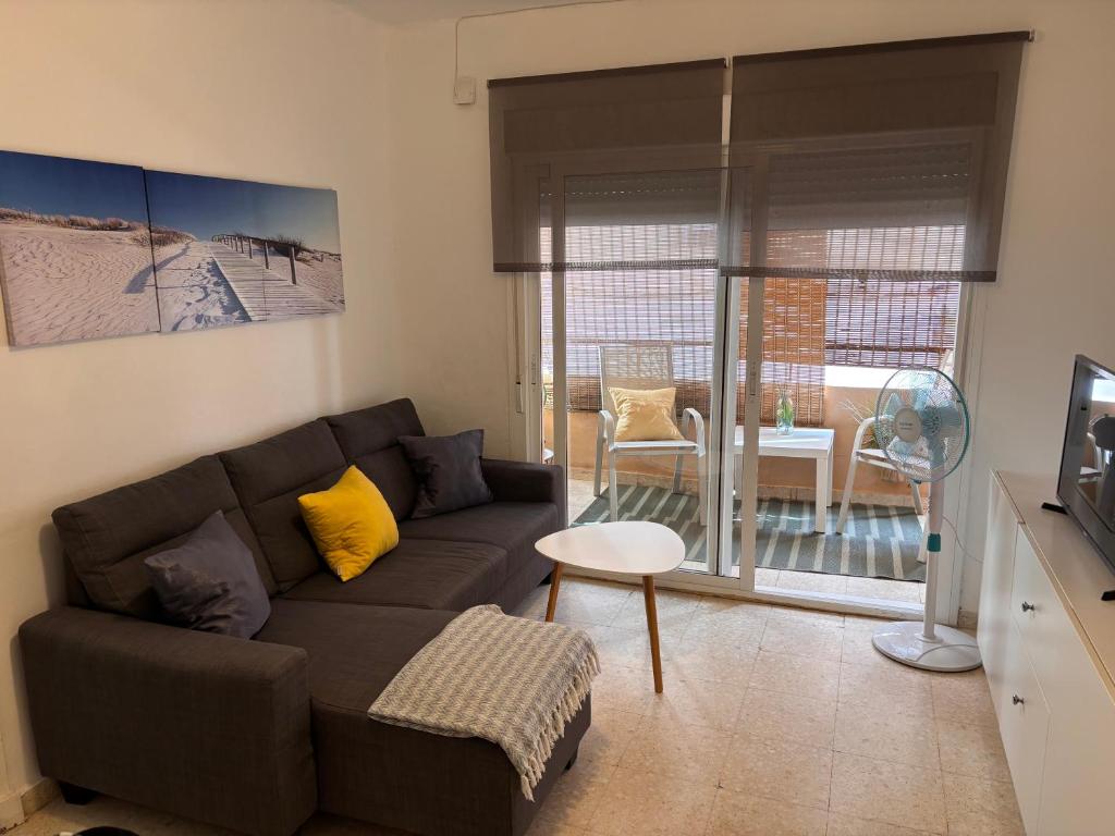 Posezení v ubytování Casa del mar