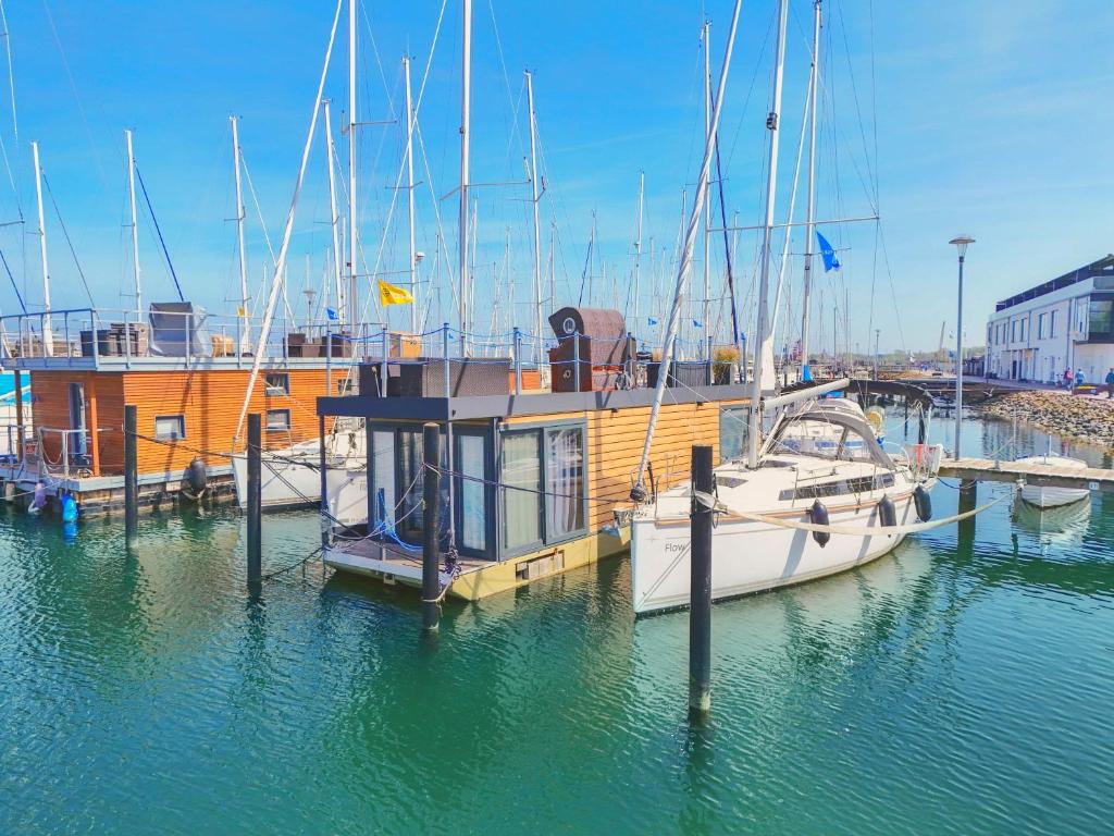 Výhled na řeku, která protéká v blízkosti prázdninového domu