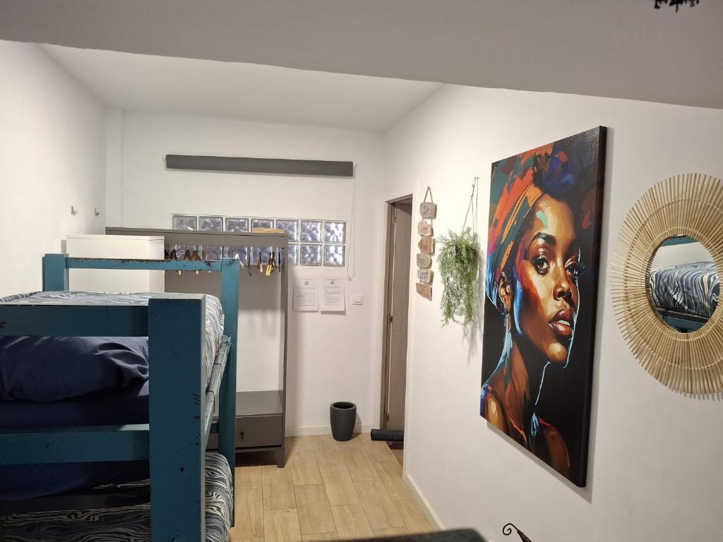 La Pita Beach house - Economy Quadruple Room With Shared Bathroom