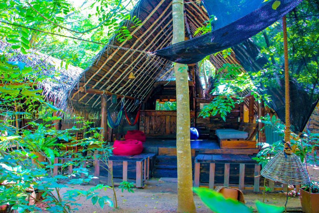 Zahrada ubytování Jungle Host Hostel And Tree House