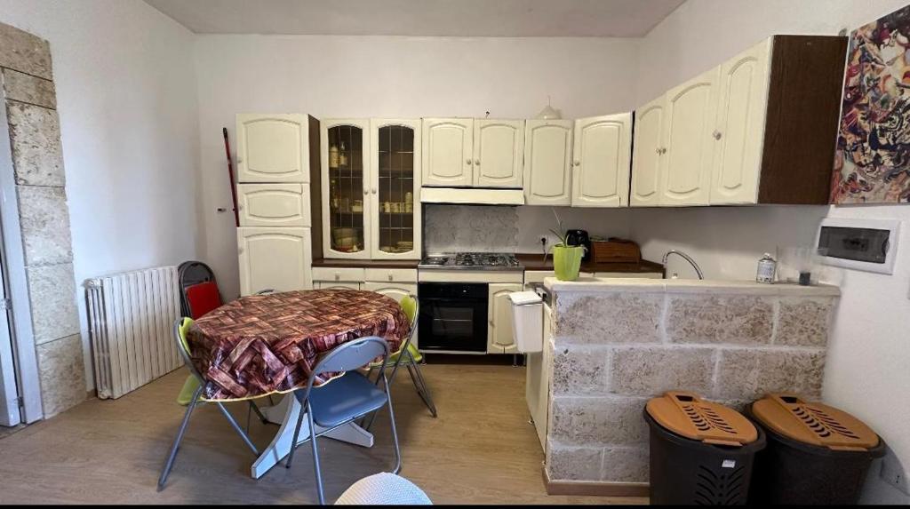 Kuchyň nebo kuchyňský kout v ubytování Casa Scarciglia