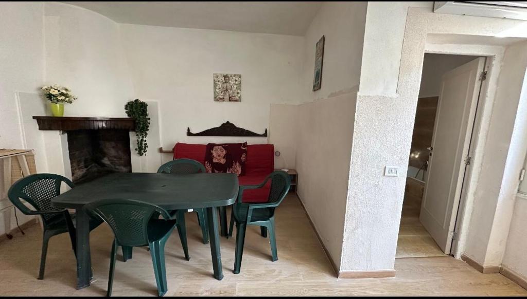 Posezení v ubytování Casa Scarciglia