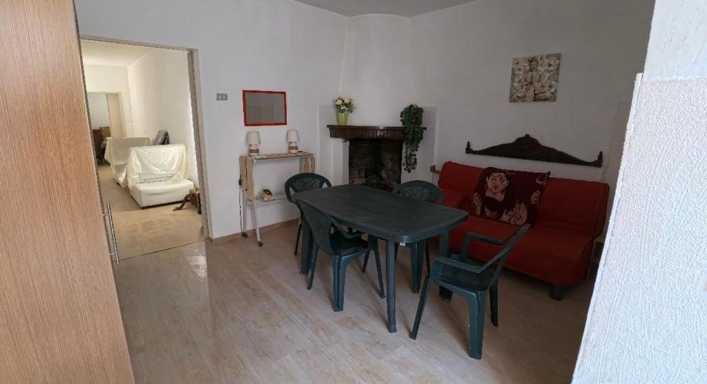 Posezení v ubytování Casa Scarciglia
