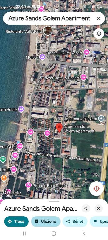 Nespecifikovaný výhled na moře nebo výhled na moře při pohledu z apartmánu