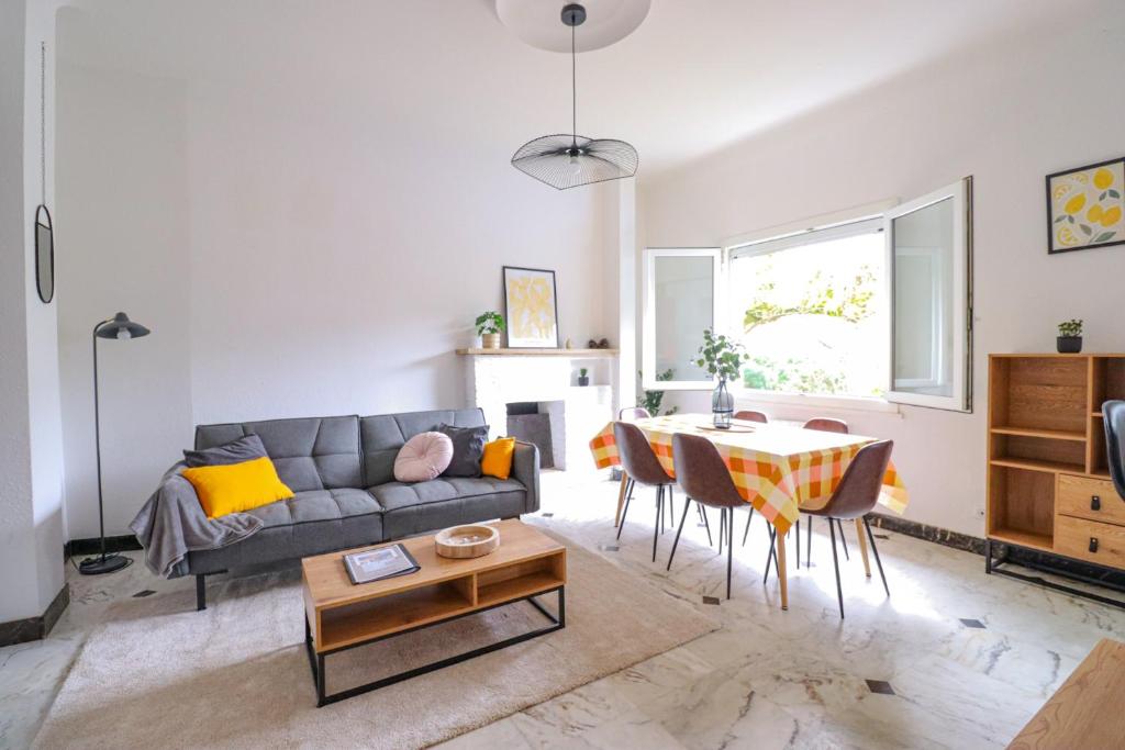 Χώρος καθιστικού στο Le Spazioso - T3 Arcachon avec terrasse privative