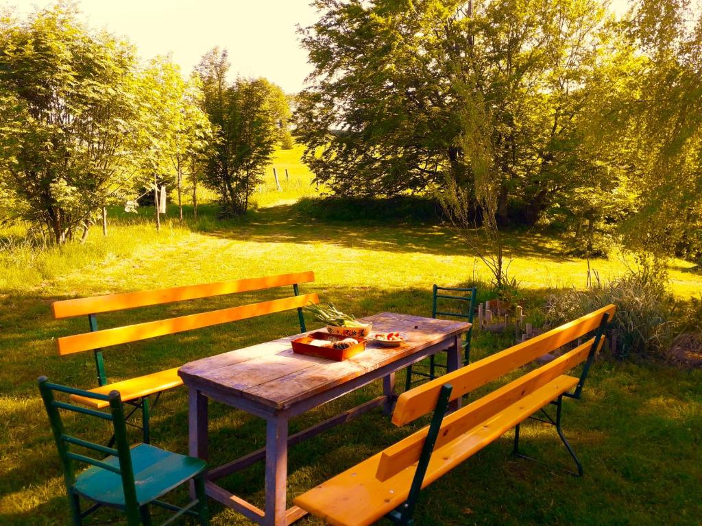 Zahrada ubytování EcoFit Povlen