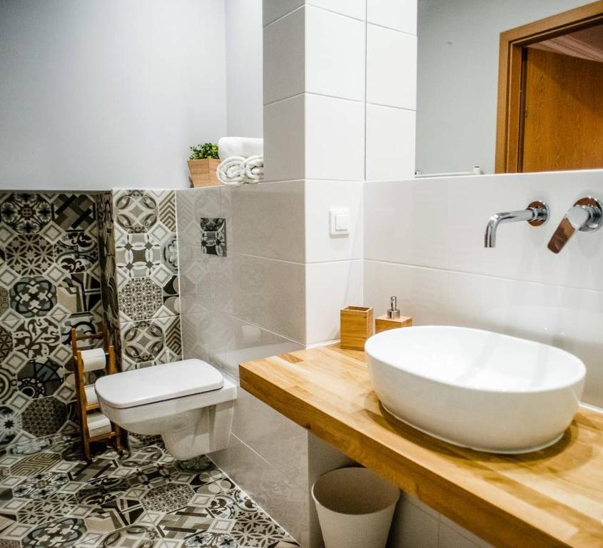 Kúpeľňa v ubytovaní Pokoje Amore Residence