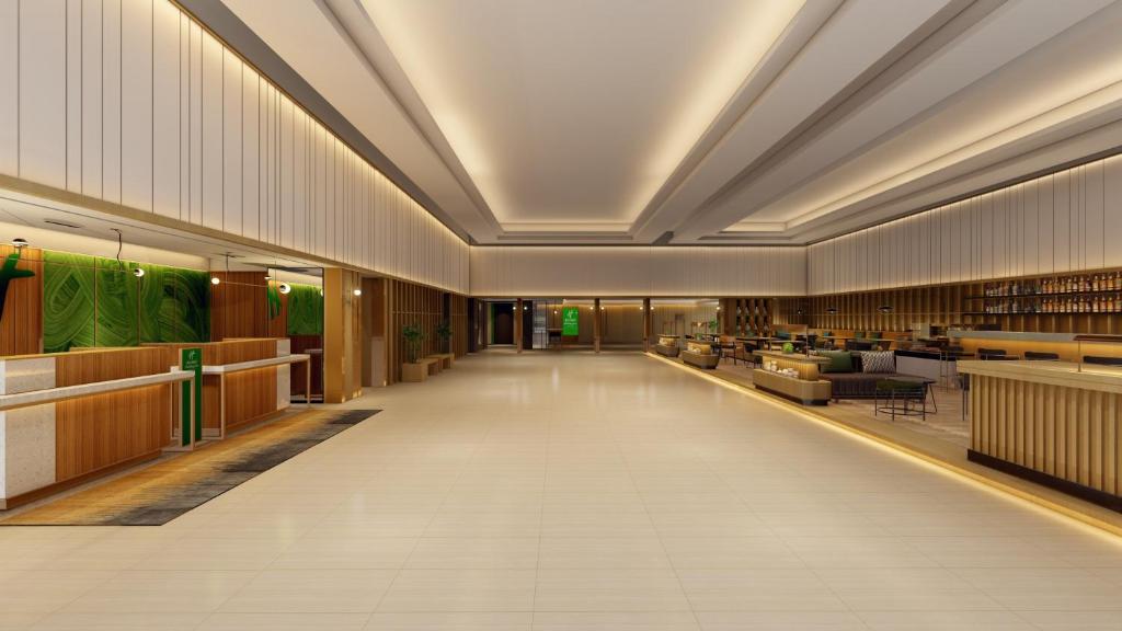 Χώρος καθιστικού στο Holiday Inn Taoyuan Airport by IHG