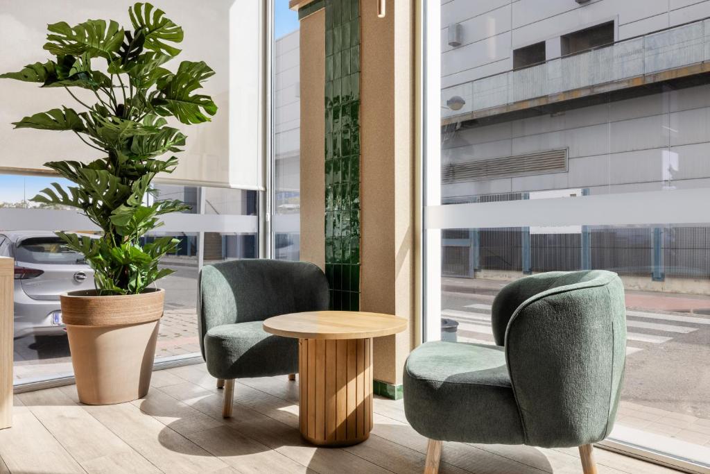 Zona de estar de B&B HOTEL Murcia