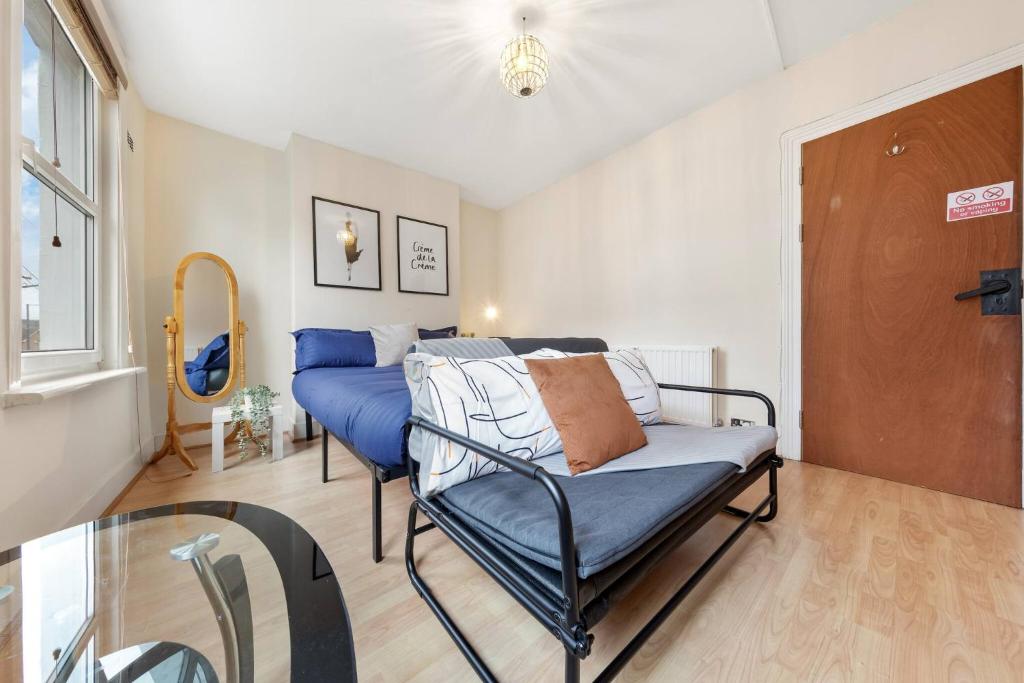 Χώρος καθιστικού στο Quadruple - King Room