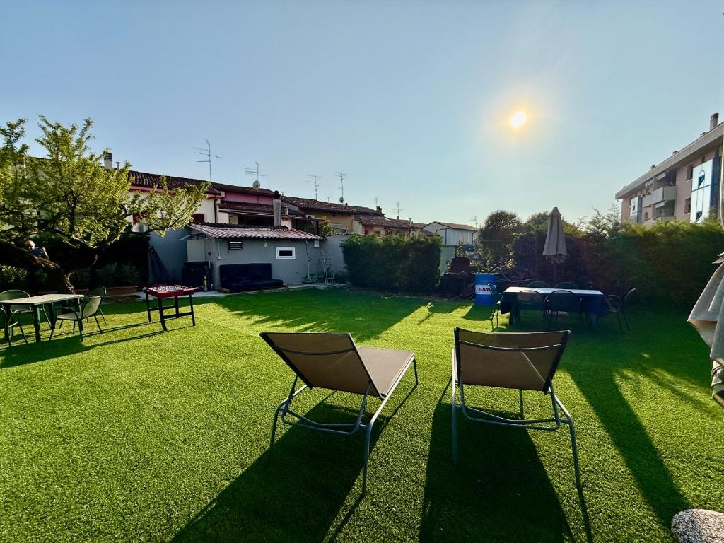 Zahrada ubytování B&B Relax Rooms - Villa Segala