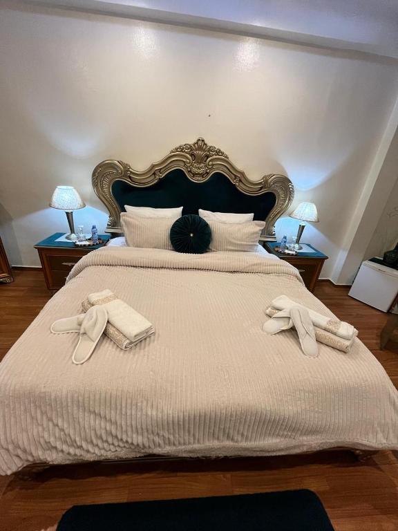 Postel nebo postele na pokoji v ubytování Maison d'hôte Darkom Kech