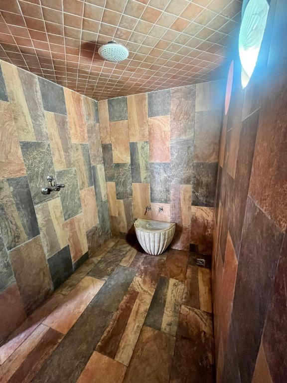 Koupelna v ubytování Maison d'hôte Darkom Kech