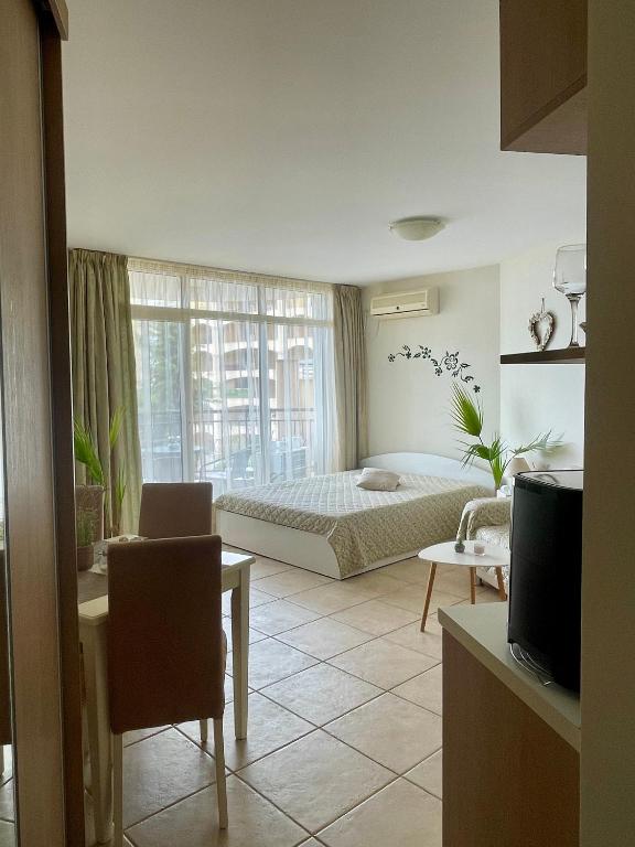 Posezení v ubytování PSB Apartments in Midia Resort Aheloy