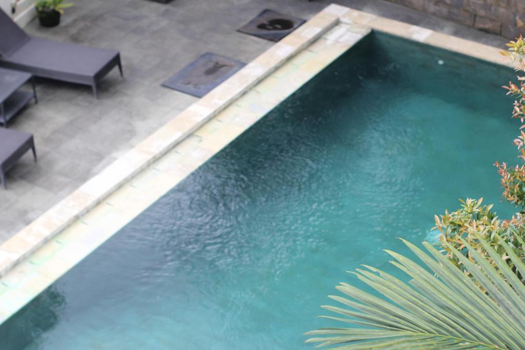 Bazén v ubytování Hanaka Riverside Ubud nebo v jeho okolí