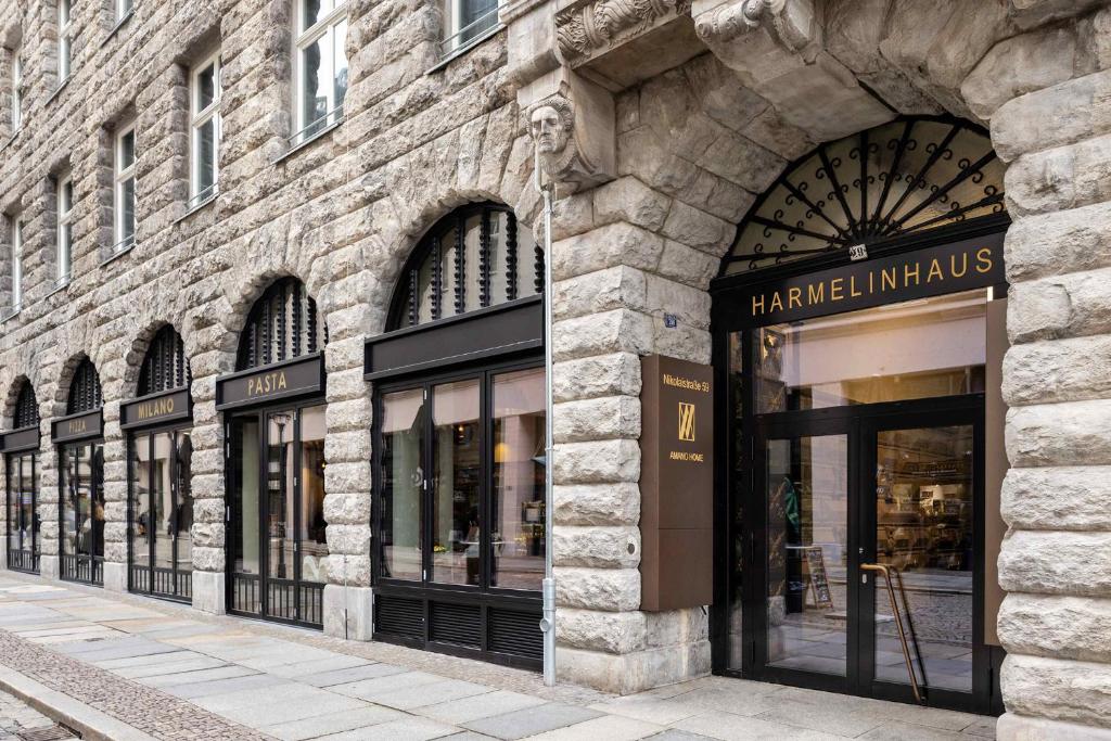 Exteriér nebo vchod ubytování AMANO Home Leipzig