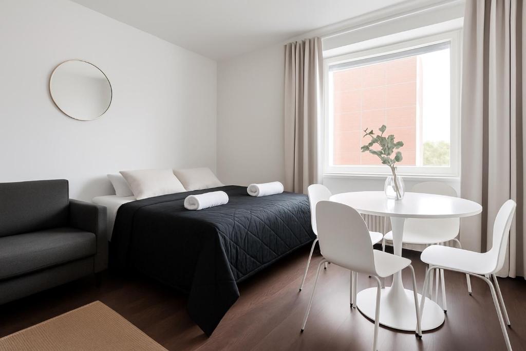 Гостиная зона в Tammer Huoneistot - City Suite 2 - City View & Perfect location