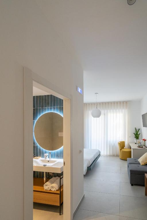 Postel nebo postele na pokoji v ubytování Frangente Home