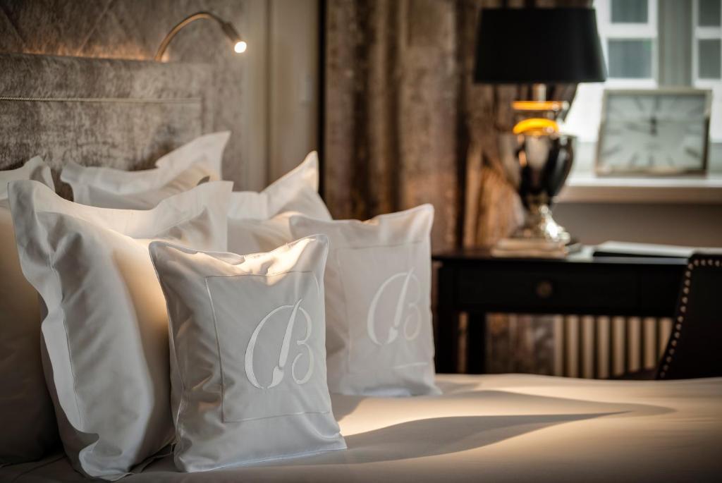 Postel nebo postele na pokoji v ubytování Hotel Bellotto